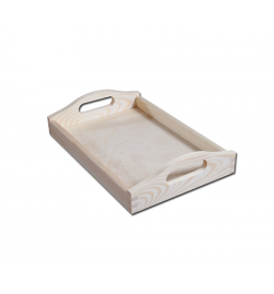 Wooden Tray 39.5x24x6.5cm