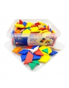 Γεωμετρικά Σχήματα 5mm (Pattern Blocks) 250pcs σε κουτί