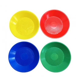 Plastic Round Sorting Tray Set 4pcs 18cm