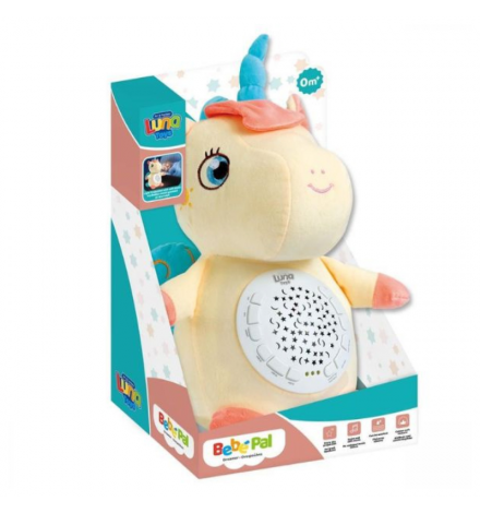 Plush Unicorn with light and sound Luna