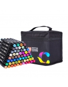 Dual-tip Sketch Markers 60 colors Deli