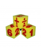 Σετ 3 μεγάλα ζάρια από Foam 125mm
