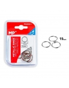 Metal Clasp Ring 19mm (3/4'') set 6pcs