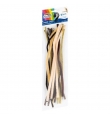 Pipe Cleaners 30cm Assorted Brown 20pcs