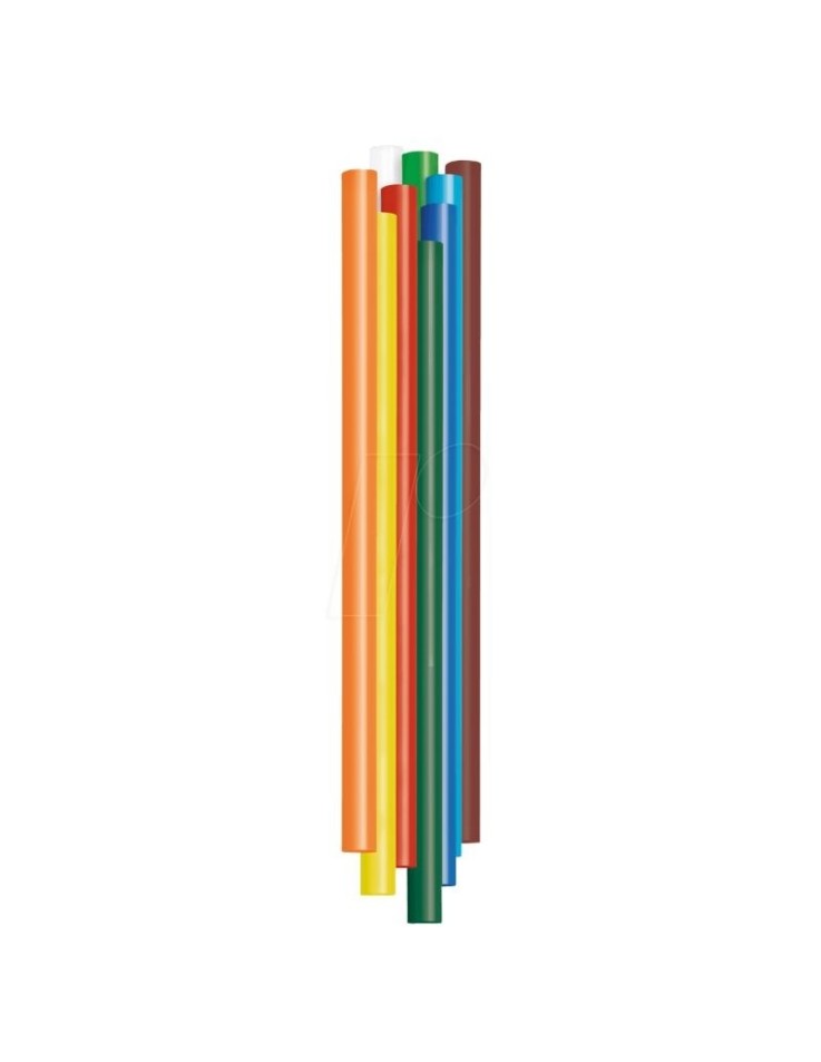 Glue sticks Ø 7 mm 16pcs 96g - Colored Steinel