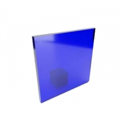 Ακρυλικό 3mm 10x15cm Μπλε Διαφανές