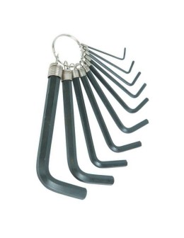 Εξάγωνα Κλειδιά 1.5-10mm (Σετ των 10)