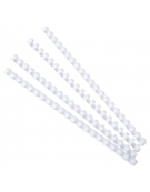 Spiral Binding Comb 12mm 100pcs White