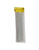 Καθαριστήρες Πίπας 30cm 50pcs Μεταλλιζέ Άσπρο