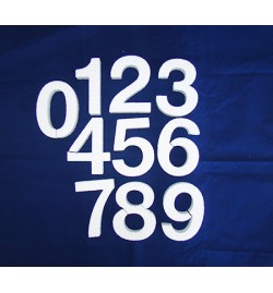 Polystyrene Number 20cm - 0