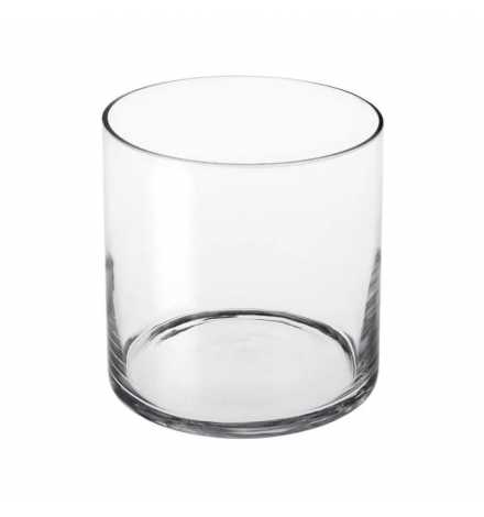 Glass cylinder - jar 12x12cm