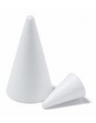 Polystyrene Cone 4x10cm 2pcs