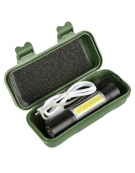 Torch LED Rechargeable battery - micro USB - Case