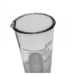 Ογκομετρικός Σωλήνας 250ml Πλαστικός (πλατύς)