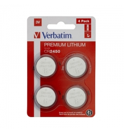 Μπαταρία Lithium CR2450 4pcs - Verbatim