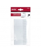 Πλαστική παλέτα ζωγραφικής με καπάκι 20x10cm - Artix