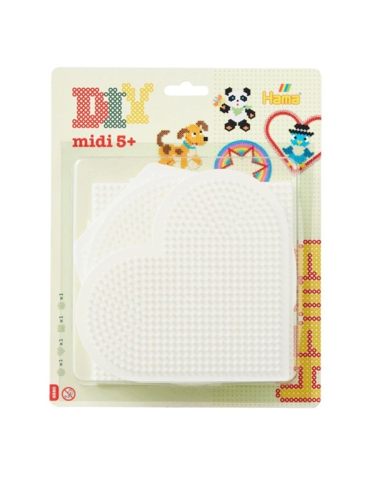 Pegboard Hama Beads large 4pcs
