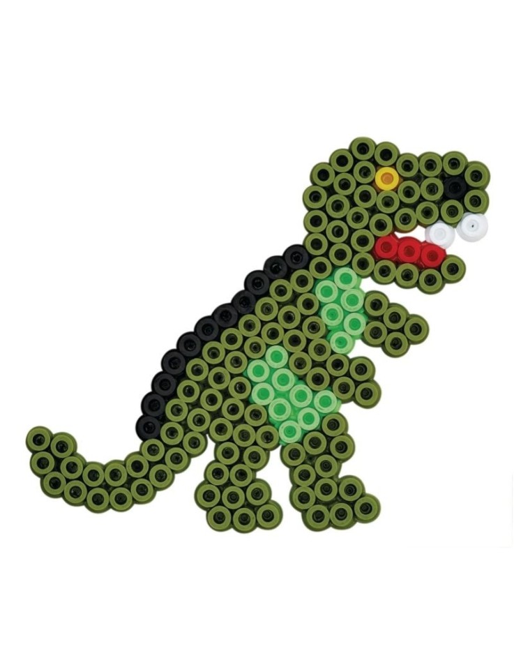 Hama Beads Tub 15.000 χάντρες & 3 βάσεις - Πράσινο