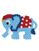Hama Beads Tub 15.000 beads & 3 pegboards - Green
