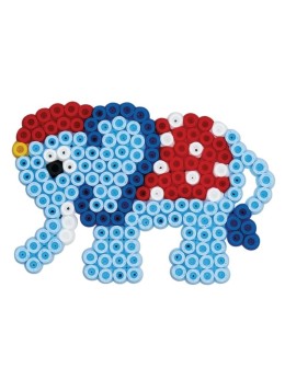 Hama Beads Tub 15.000 χάντρες & 3 βάσεις - Πράσινο