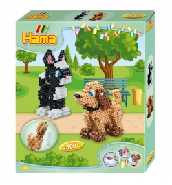 Hama Beads 3D Σκυλάκι & Γατάκι Gift Set