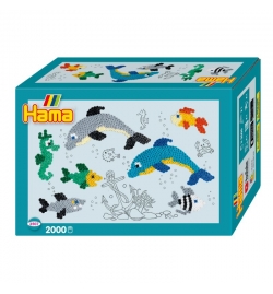 Hama Beads Gift Set Δελφίνι