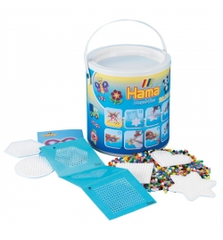 Hama Beads Set με Bead-tac, 20.000 χάντρες & 5 βάσεις
