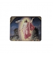 Wooden - Colored Rectangle 8x6cm Resurrection
