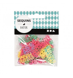 Sequins / κομφετί Happy Easter 10gr