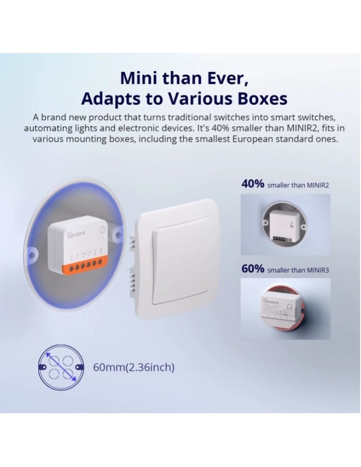 Wifi Smart Switch Mini R4 16A Sonoff