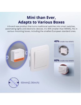Wifi Smart Switch Mini R4 16A Sonoff