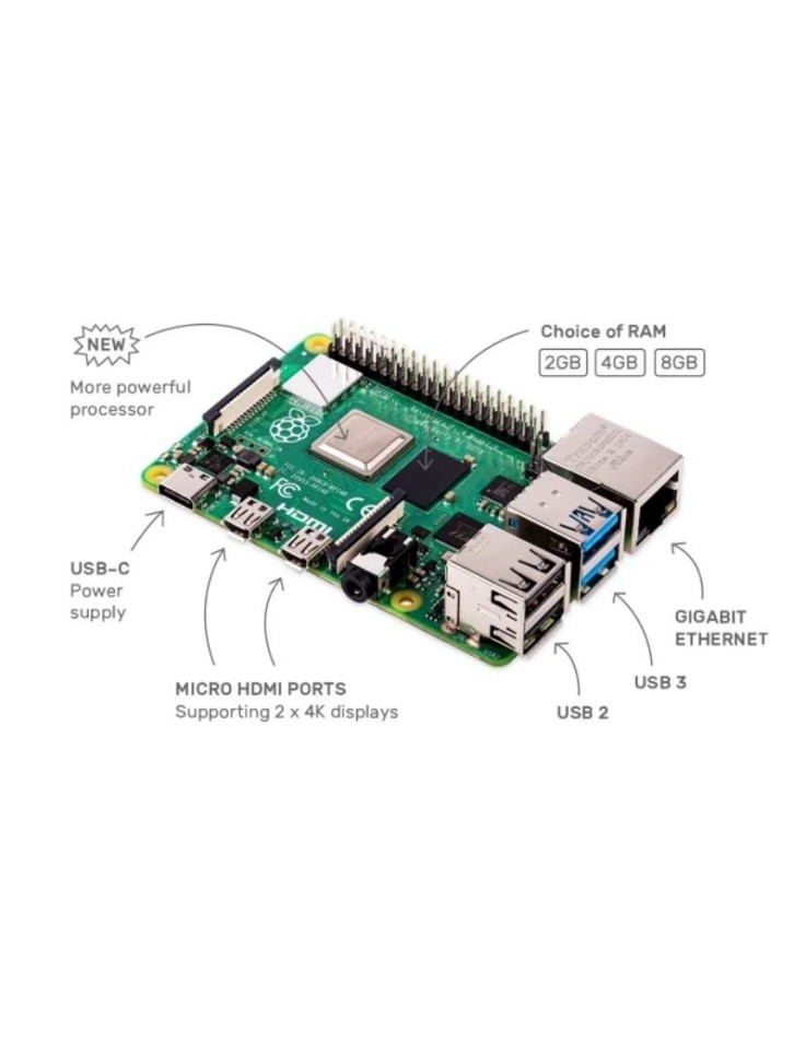 Raspberry Pi 4 Model B 2GB RAM
