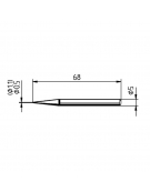 Soldering Iron Tip 5mm 0032BD Ersa