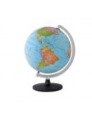Political World Globe 30cm (in Greek)