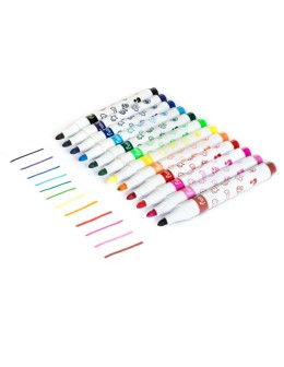 Σετ Μαρκαδόροι - σφραγίδες 12pcs - Fiorello