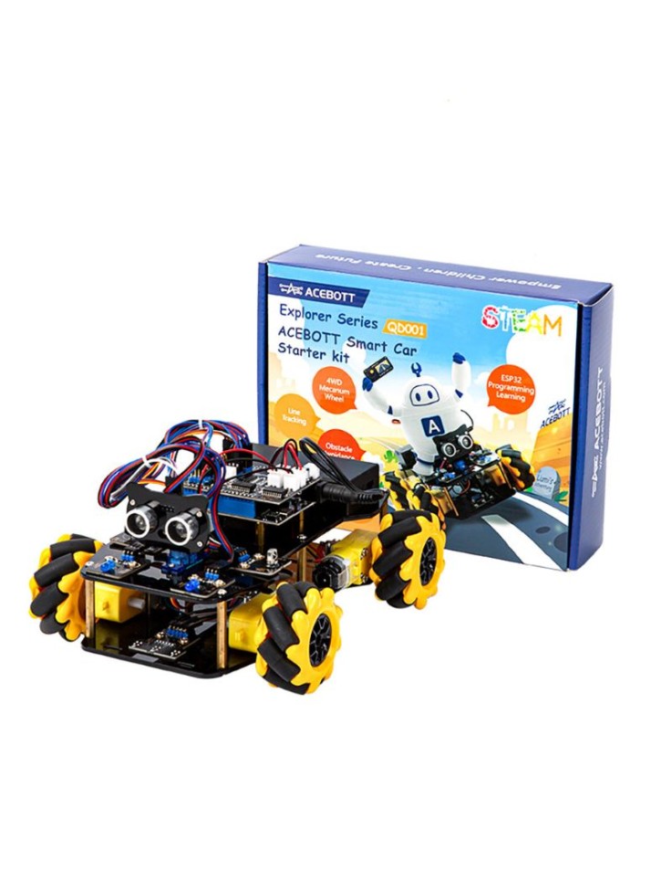 Smart Robotics Car ESP32 Starter Kit ACEBOTT