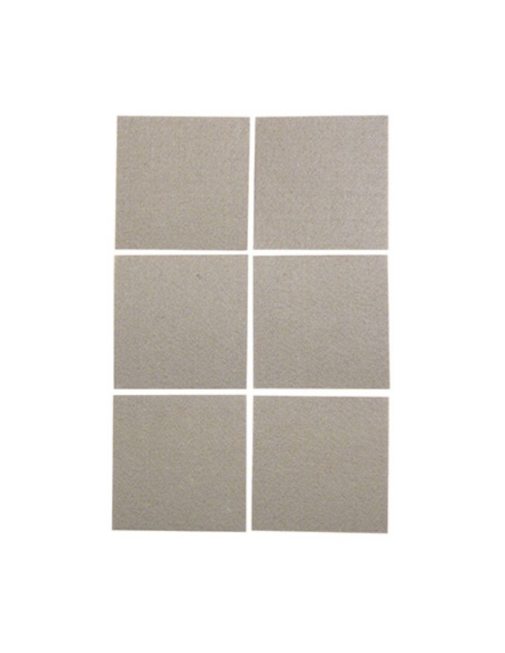 Felt Coasters 10x10cm 4mm Grey/Various