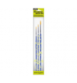 Paint Brush Set 3pcs Acrylic&Deco Round - Pebeo