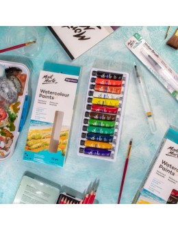 Paint Water Colour Set 12 pcs x 12ml - Mont Marte