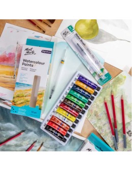 Paint Water Colour Set 12 pcs x 12ml - Mont Marte