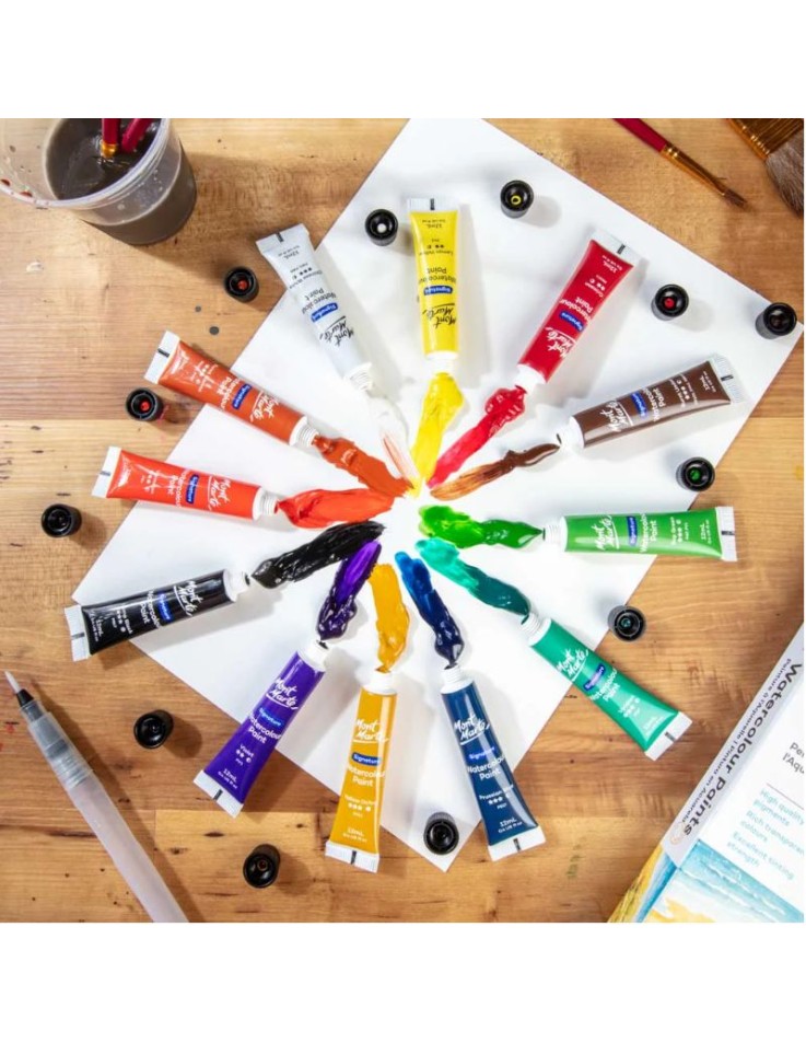 Paint Water Colour Set 12 pcs x 12ml - Mont Marte