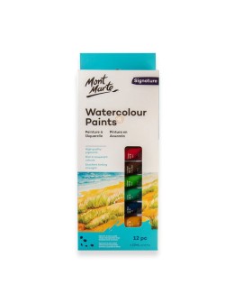Paint Water Colour Set 12 pcs x 12ml - Mont Marte