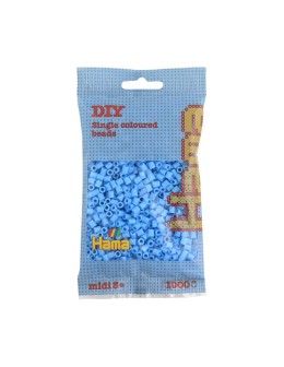 Συσκευασία με 1000 beads - Παστέλ Μπλε