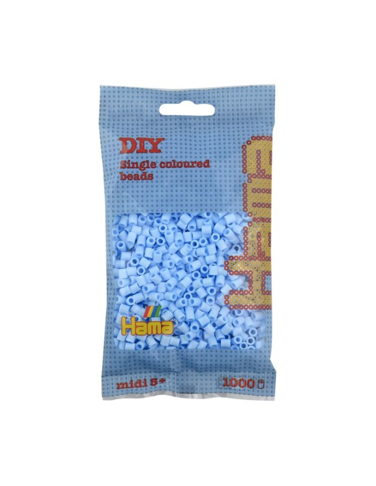 Συσκευασία με 1000 beads - Γαλάζιο Παστέλ