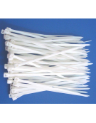 Cable Ties SF-120 120x3.2mm White - 100pcs