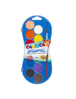Water color Aquarell paints set 12pcs - Carioca