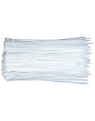 Cable Ties SF-300 300x4.8mm Άσπρο - 100pcs