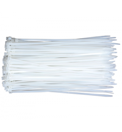 Cable Ties SF-300 300x4.8mm White - 100pcs