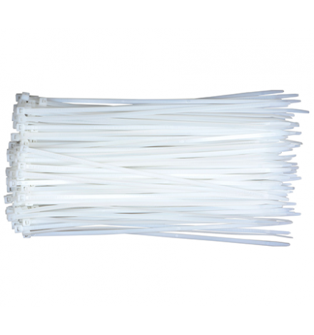 Cable Ties SF-300 300x4.8mm Άσπρο - 100pcs