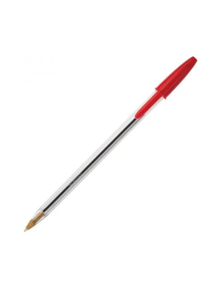 Cristal Original Ballpoint Pen 1.0mm Red BIC